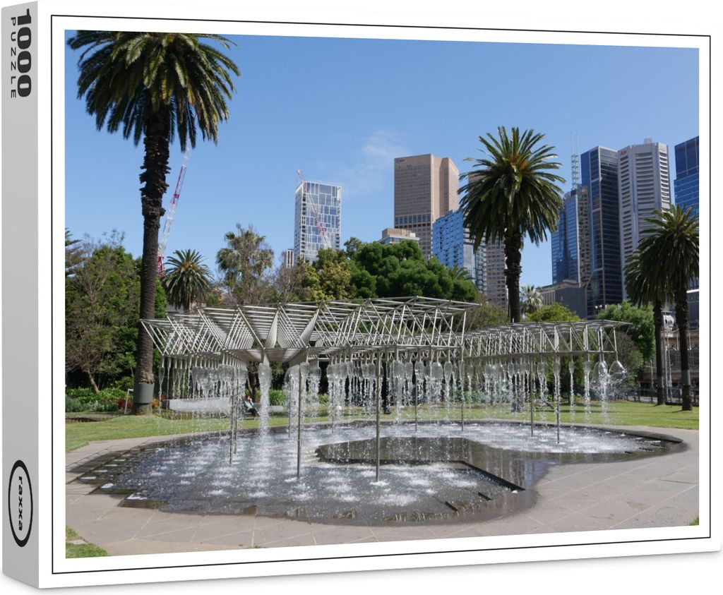 raxxa Premium-Puzzle "Melbourne Wasserspiele Park", 1000 Teile