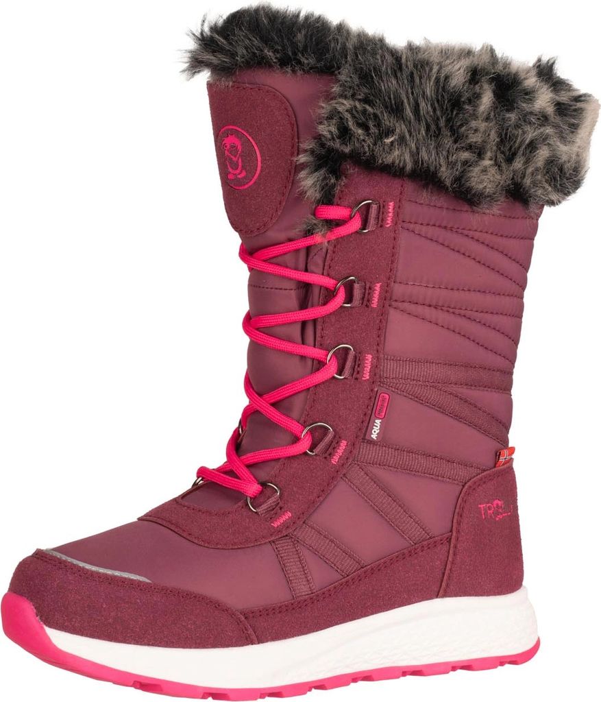 Trollkids Girls Hemsedal Winter Boots XT Mädchen Winterstiefel Lila 576-229 Grösse 34