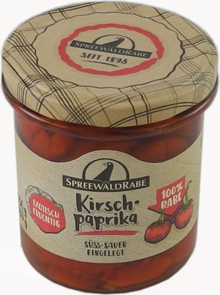 Premium Kirschpaprika von Spreewald-Rabe (330 g)