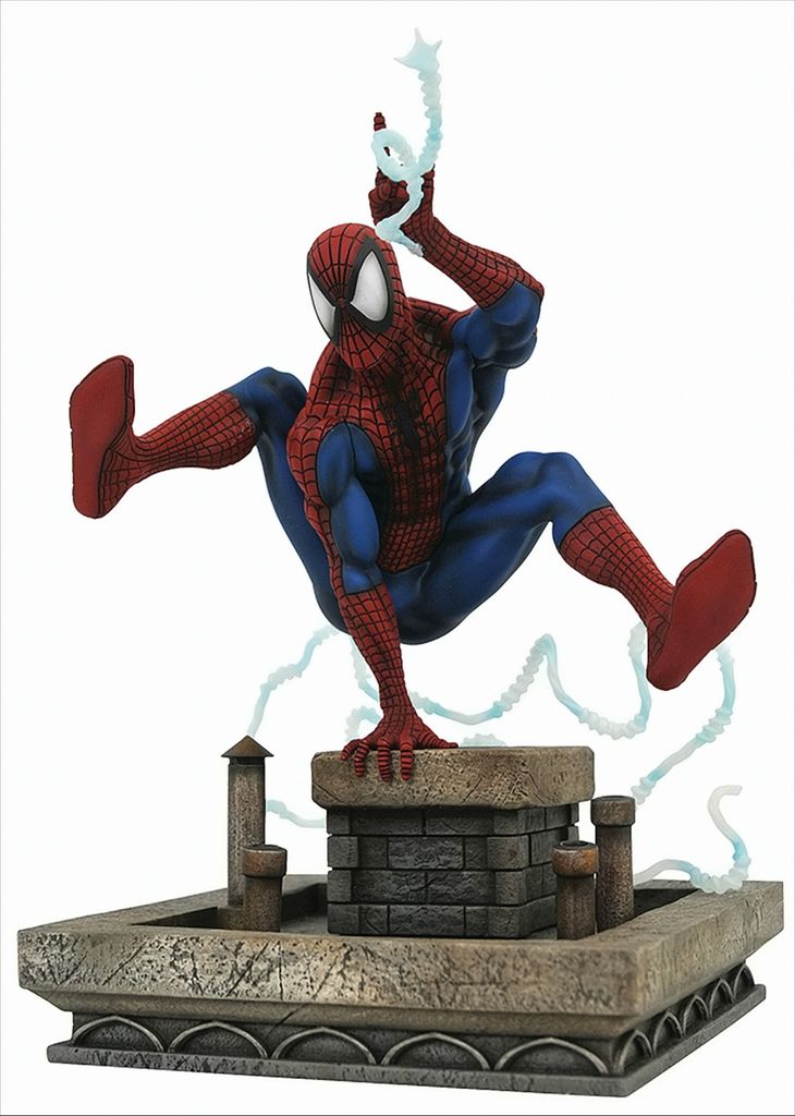 Diamond Select Spiderman Figur 20 Cm Mehrfarbig Mehrfarbig One Size