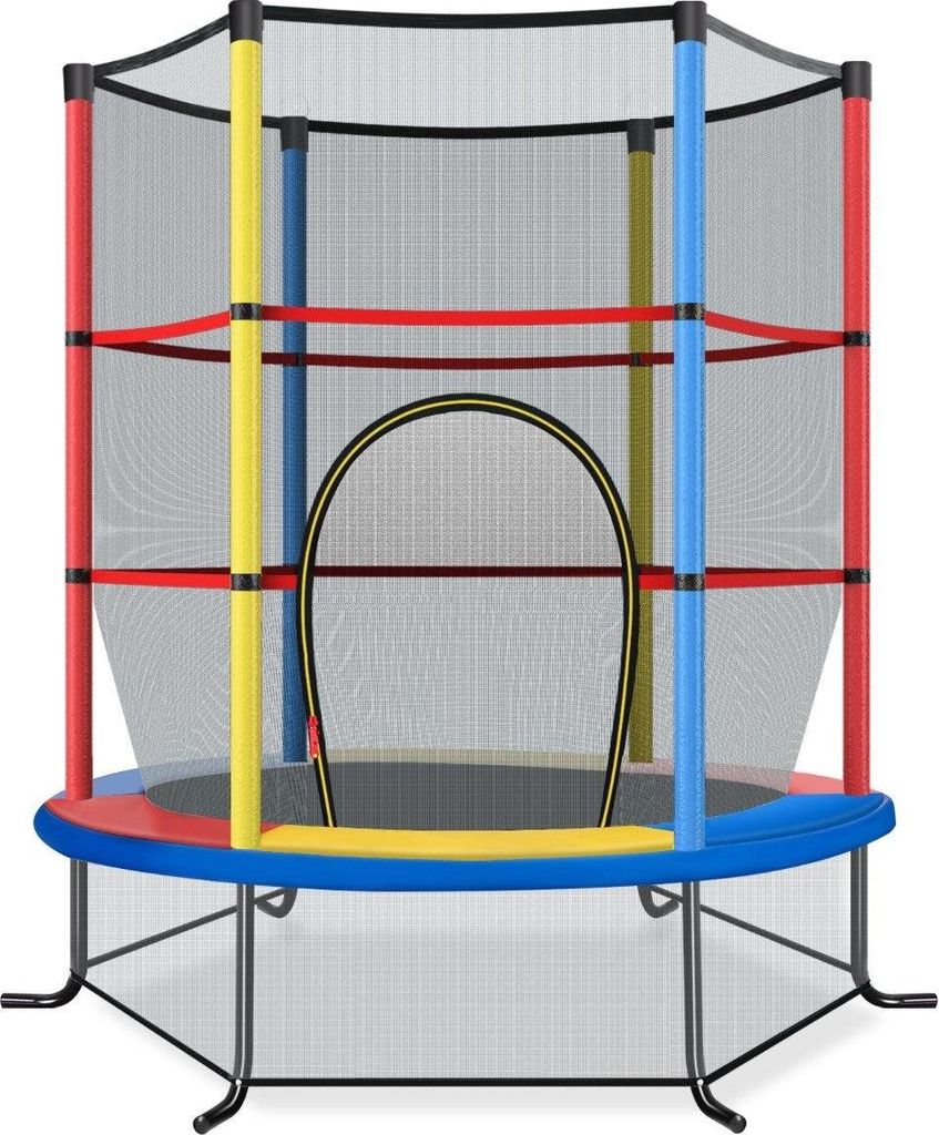 Trampoline pour enfants avec filet de sécurité, Ø 140 cm, Image du produit 