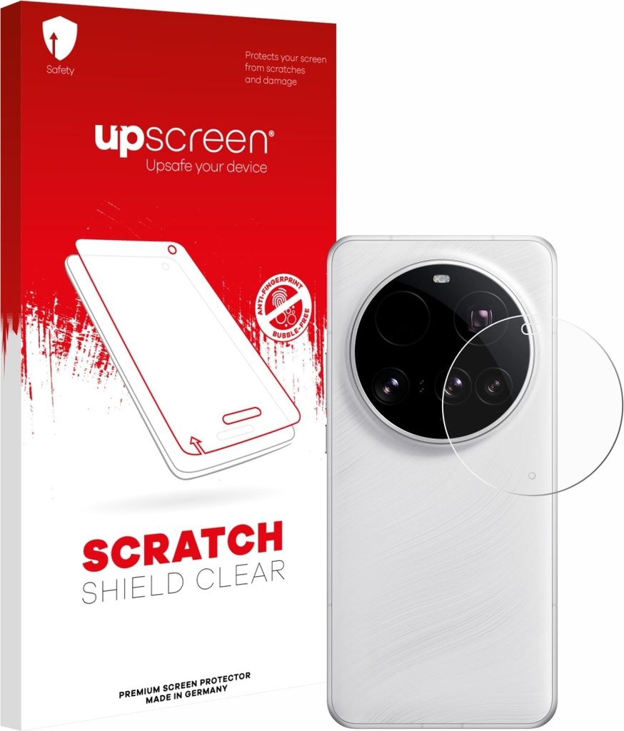 upscreen Schutzfolie für Xiaomi 15 Ultra (NUR Kameraschutz) Displayschutz Displayschutzfolie Folie Klar Transparent