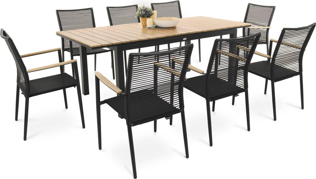 di volio Gartenmöbel MOZZATE, Gartenmöbel-Set - Esstisch & Produktbild 