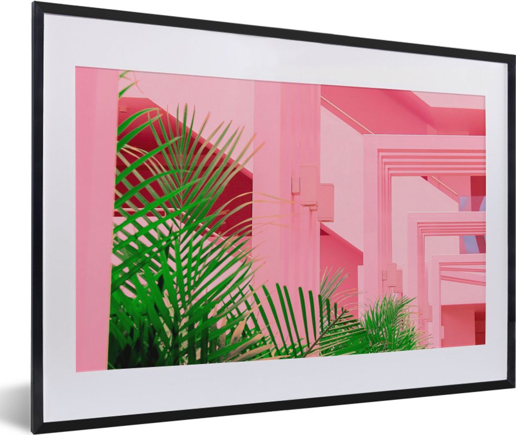MuchoWow Gerahmtes Poster Sommer - Pflanzen - Garten 60x40 cm - Poster mit Schwarzem Bilderrahmen Wandposter Rahmen Foto Bilder - Schlafzimmer - ...