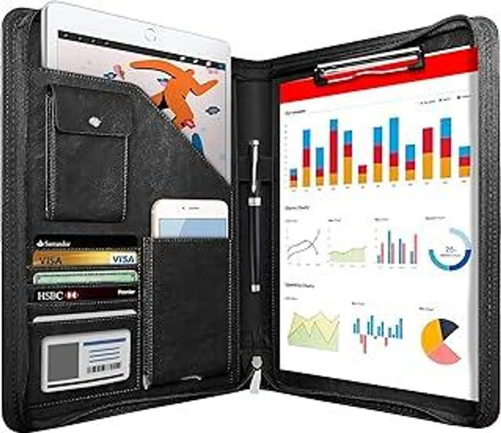 Cartella Documenti NEWYES A4 Pelle: L'Organizer da Viaggio Definitivo