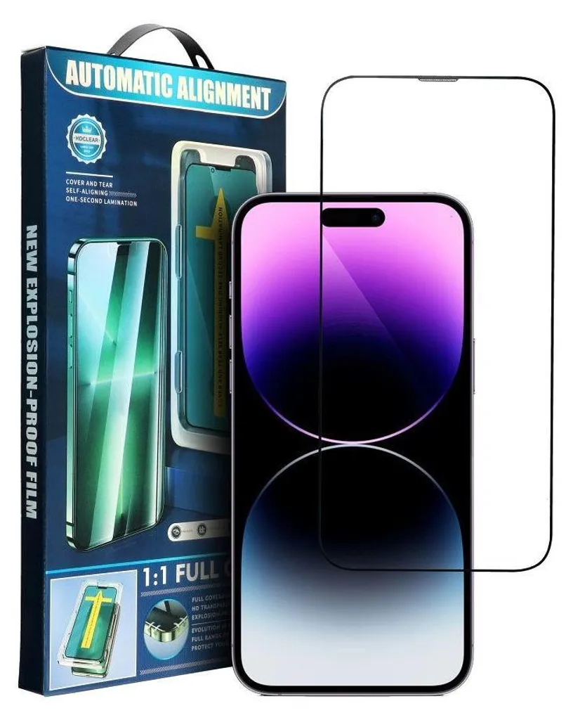 Vetro 5D iPhone 16 Pro Max con Applicatore - Protezione Invisibile