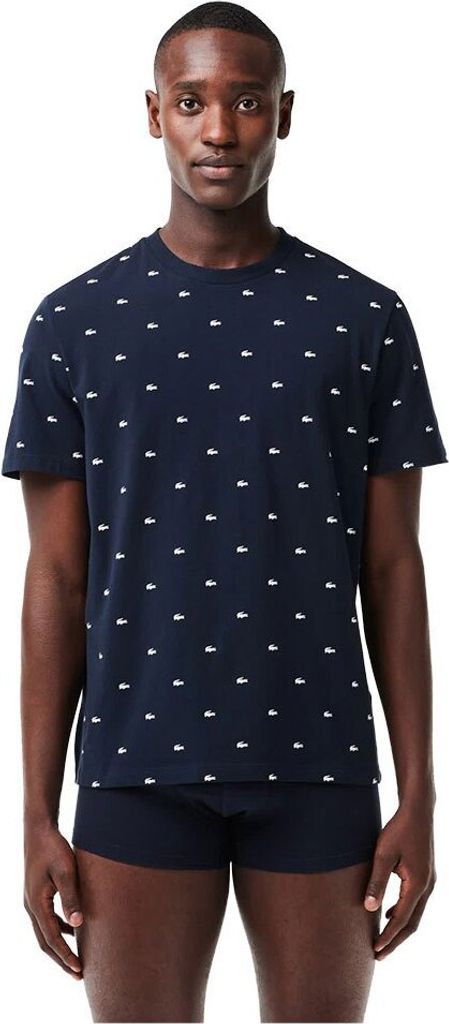 Lacoste Th8458 Kurzarm-baselayer Blau M Mann Blau M