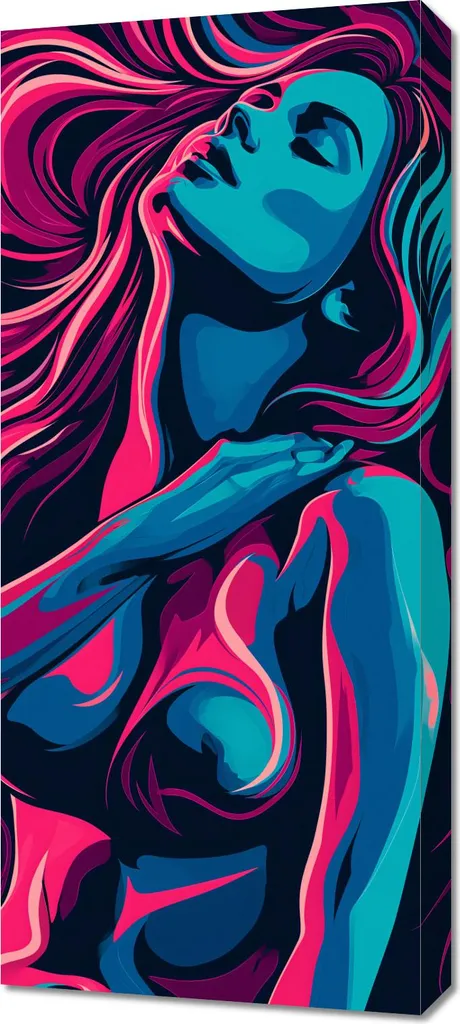 Image Floraison 40x90 cm - Idéale pour Décorer le Dessus d'un Canapé