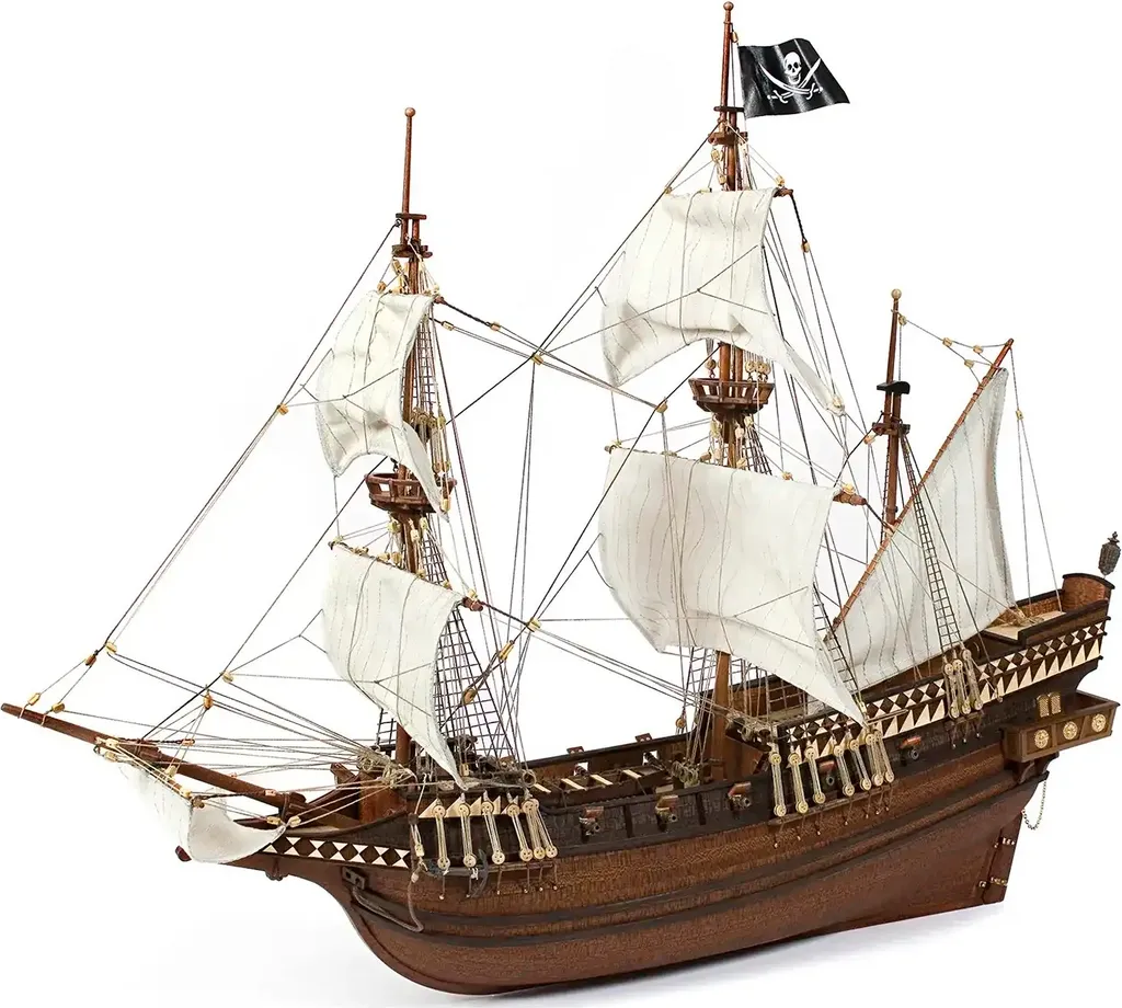 Galeon Buccaneer 1:100 Kit de Construction Navale Facile à Monter - 3