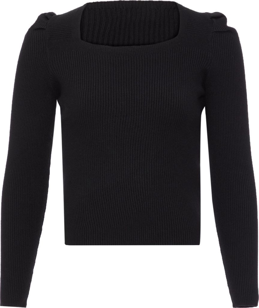 NALLY damen strickpullover - schwarz, XS/S