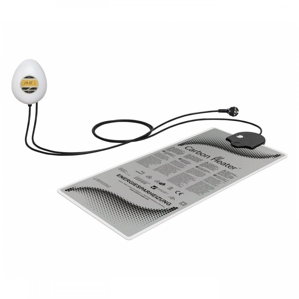 Wasserbettheizung IQ Carbon digital - 215 Watt - intelligente Energiespar Wasserbettheizung - ganzheitlich abgeschirmt