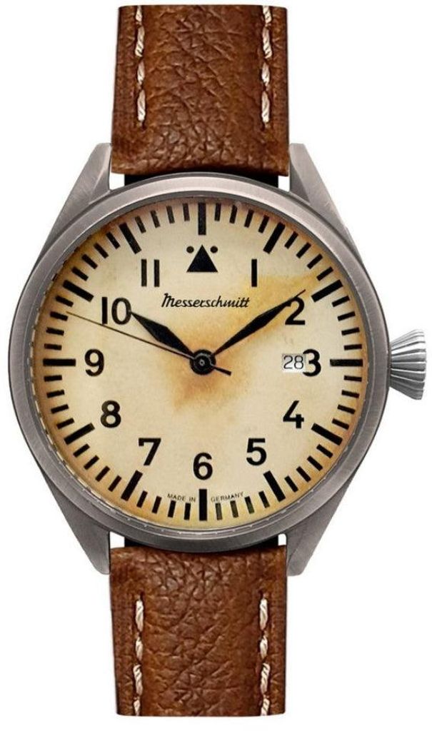 Orologio da uomo, orologio da aviatore in acciaio Immagine del prodotto 
