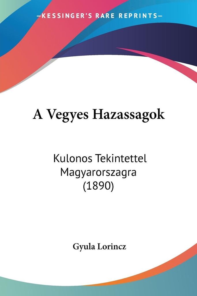 A Vegyes Hazassagok
