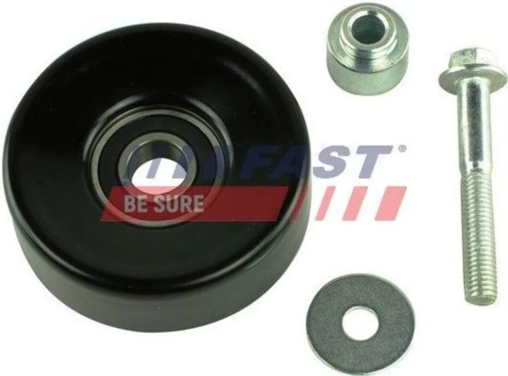 Galet tendeur FAST FT44637 pour Fiesta et Focus - Réf OE 1079393
