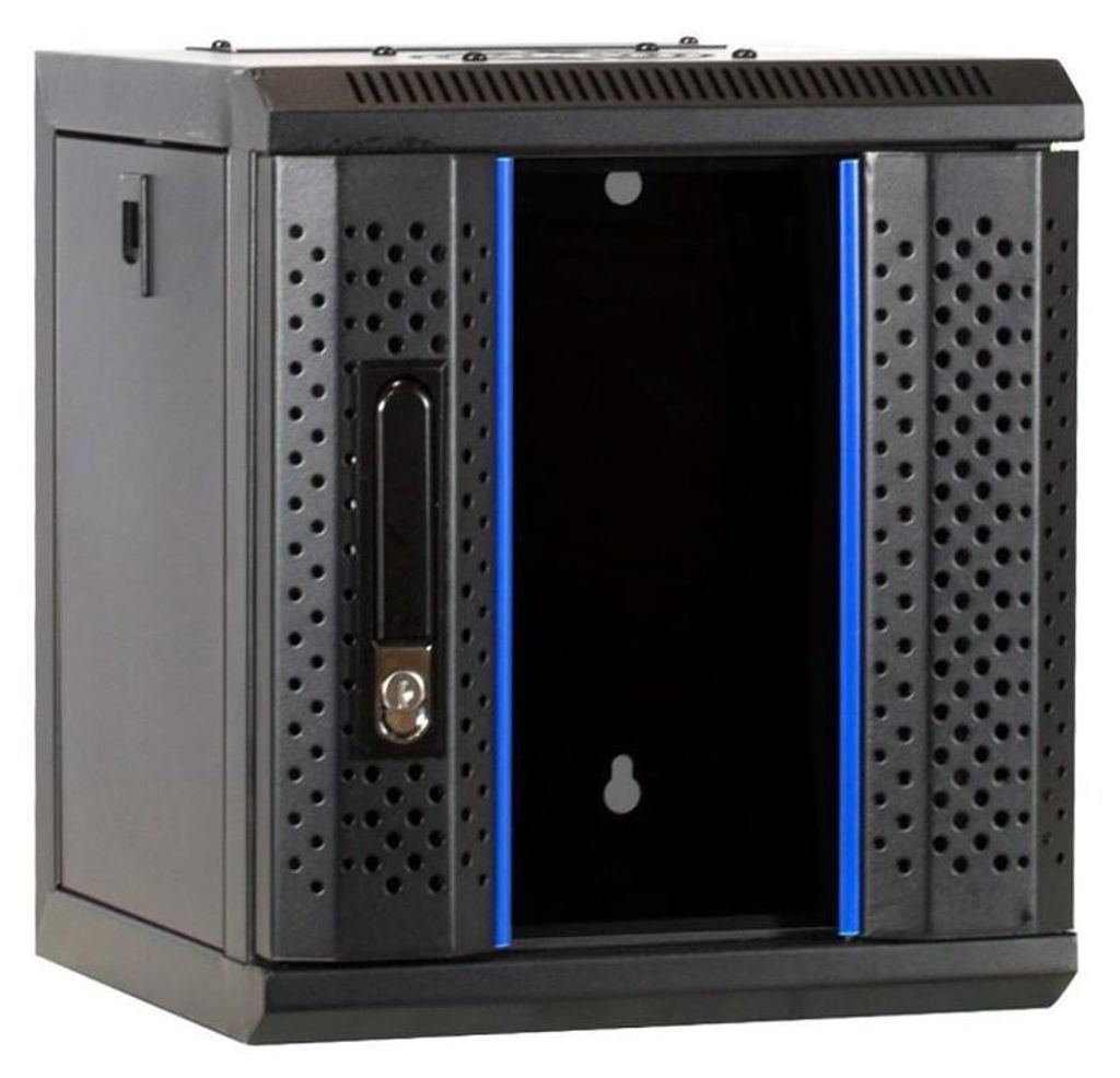 DSIT 6 U, armadio server da 25,40 cm (10"), con porta in Immagine del prodotto 