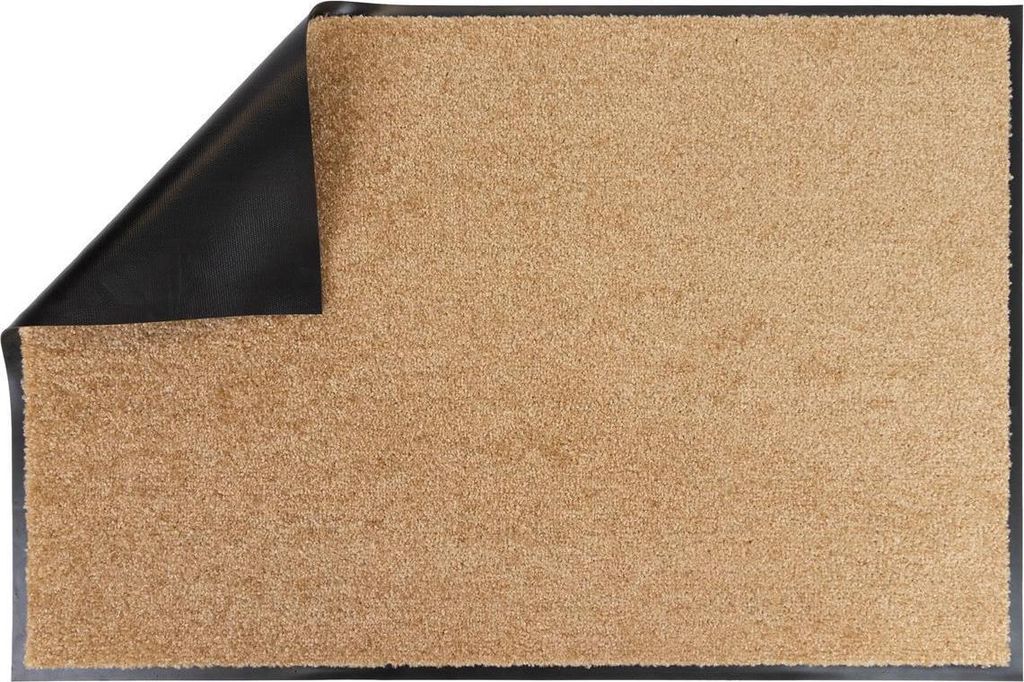 Primaflor Schmutzfangmatte CLEAN Creme 90x150cm - 13 Farben & 6 Größen - Strapazierfähige Türmatte, Rutschfester Türvorleger, Sauberlaufmatte