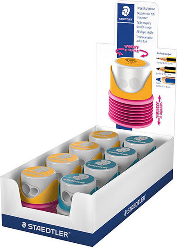 Iden Doppelspitz.faltbag Sort.staedtler Sort.staedtler