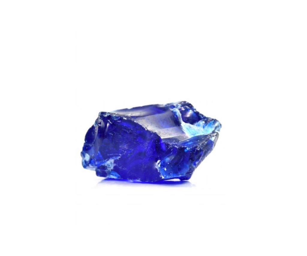 Glasbrocken Blau 10–20 cm, 5 kg – Dekoratives Glas für Produktbild 