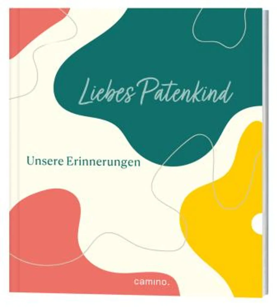 Livre souvenir Liebes Patenkind pour ne plus oublier les moments de bébé
