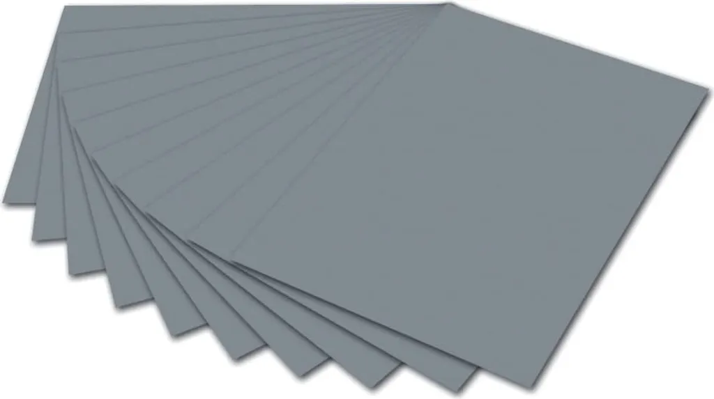 Papier solide gris pierre A4 130g - Finition parfaite sans plis blancs