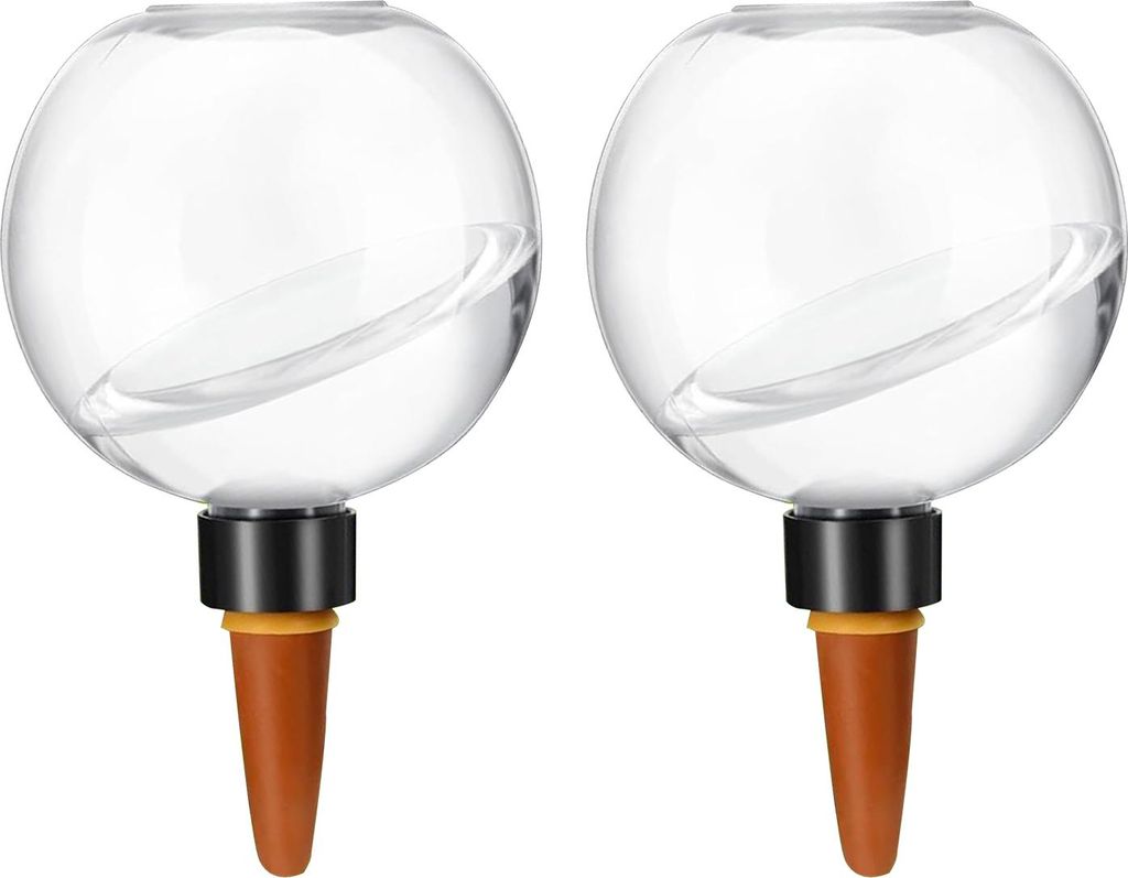 80 ml/500 ml Bewässerungskugeln, wiederverwendbare selbstbewässernde Kugeln, transparente Bewässerungskugeln mit Spikes für Zimmerpflanzen, Bal...