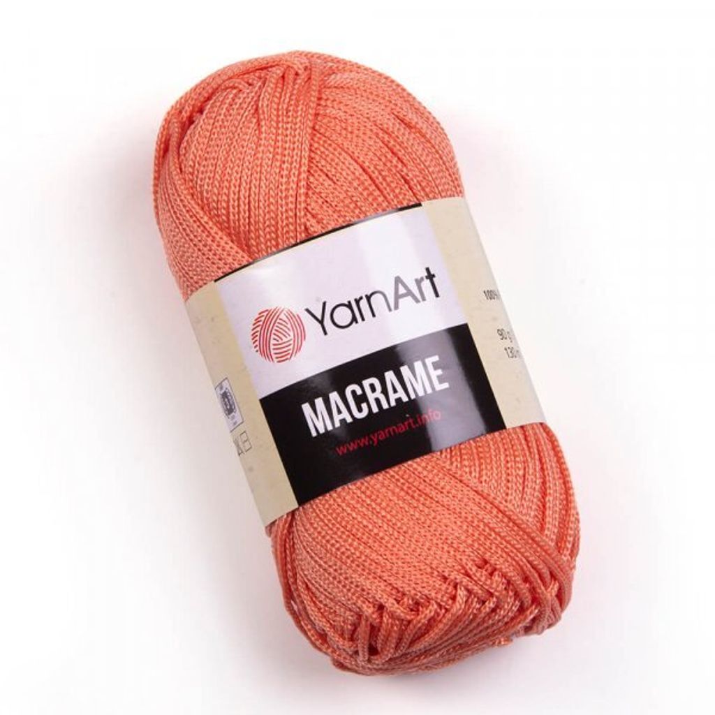 YarnArt Macrame příze 90 g / 90 m - barva 160 meruňková - Obrázek produktu 