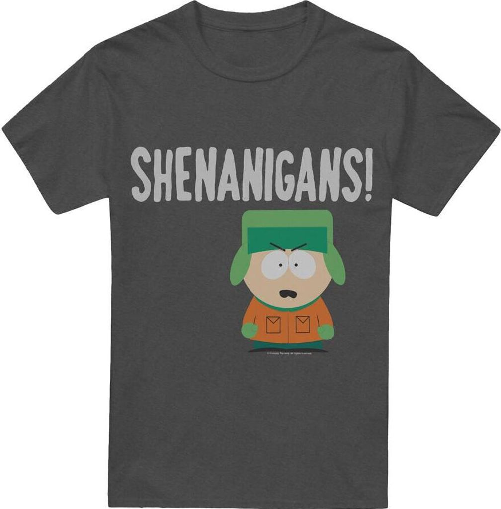 South Park - "Knockoff" T-Shirt für Herren/Damen Uni TV15392 (XXL) (Holzkohle)