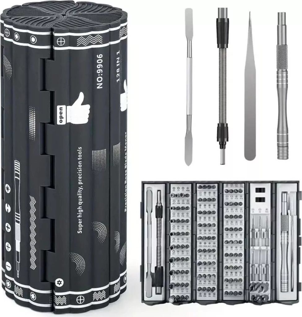 Extralink Präzisions Schraubendreher Set 128in1 Magnetisch
