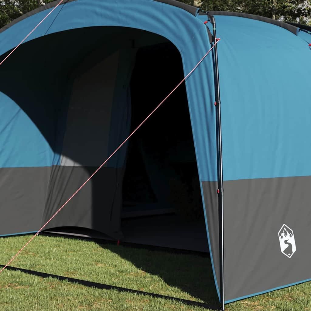 Langlebige Familienzelt mit Dach Blau und Grau 760 x 645 x 230cm - Möbel305083 - Campingzelte
