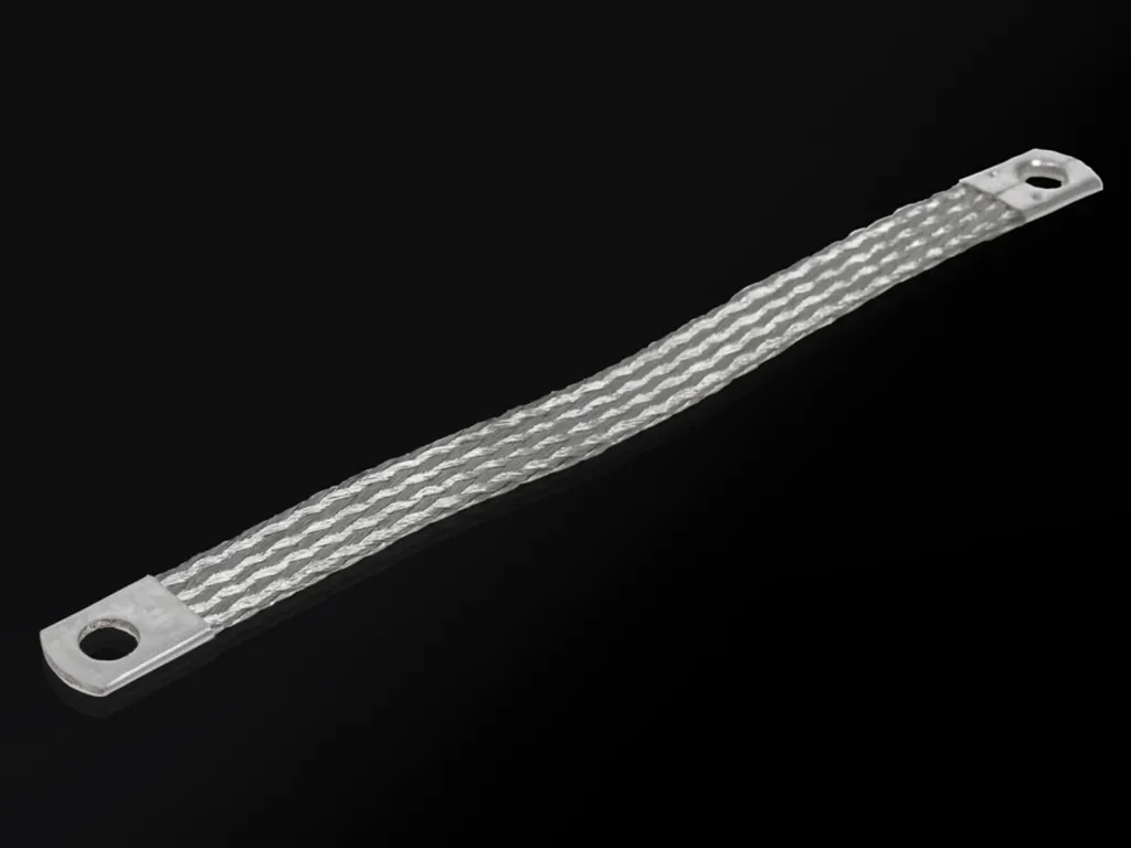 Rittal Tresse de Mise à la Terre M8 Section 16mm x 2000mm Flexible