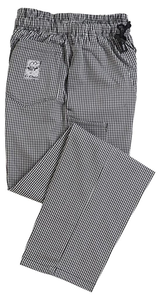 Le Chef - "Professional" Kochhose für Herren/Damen Unisex LT5235 (S) (Schwarz)