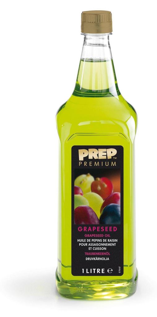 PREP Premium Spezialöle - Traubenkernöl, 1 l Flasche
