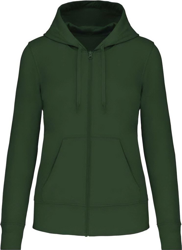 Kariban - Hoodie mit durchgehendem Reißverschluss für Damen PC6930 (XS) (Tannengrün)