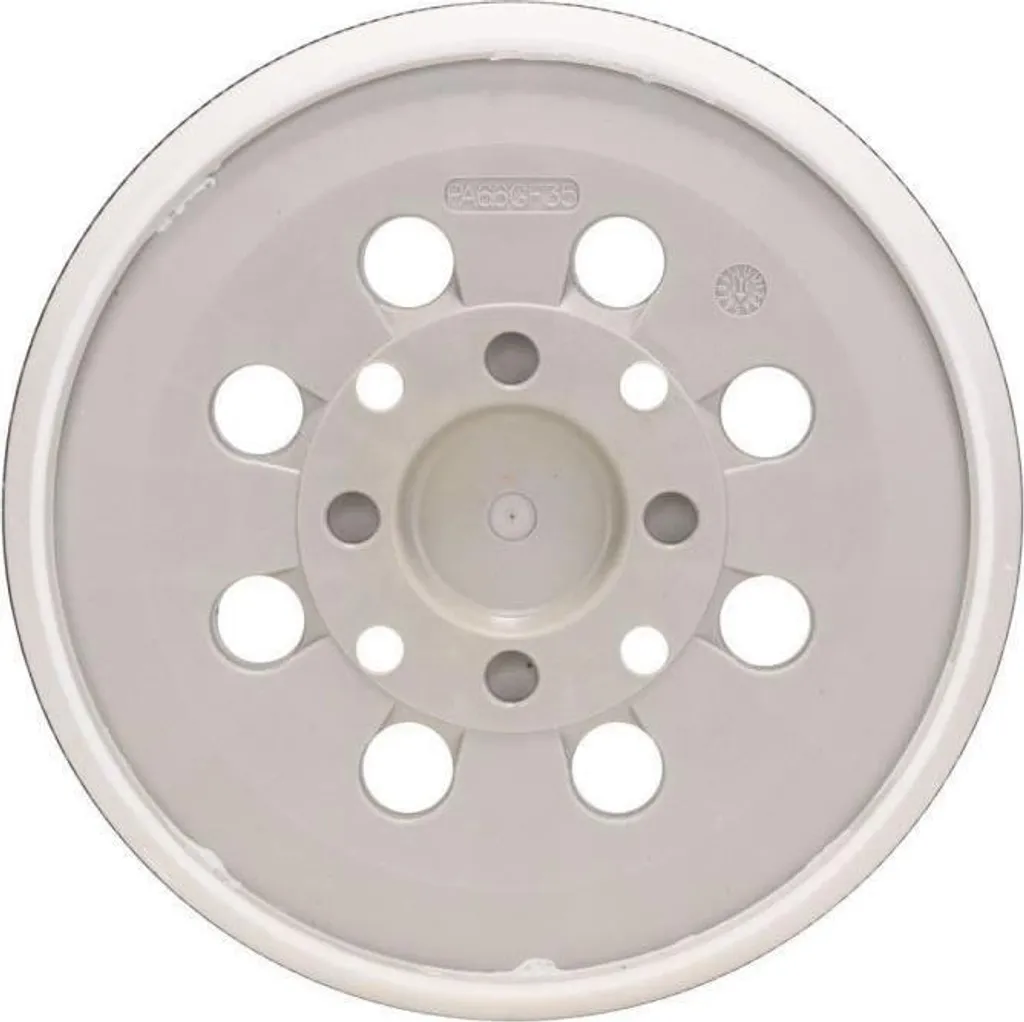 Platorello, morbido, BOSCH PEX 300/400 AE, 125 mm, lavori di levigatura standard, levigatrice orbitale