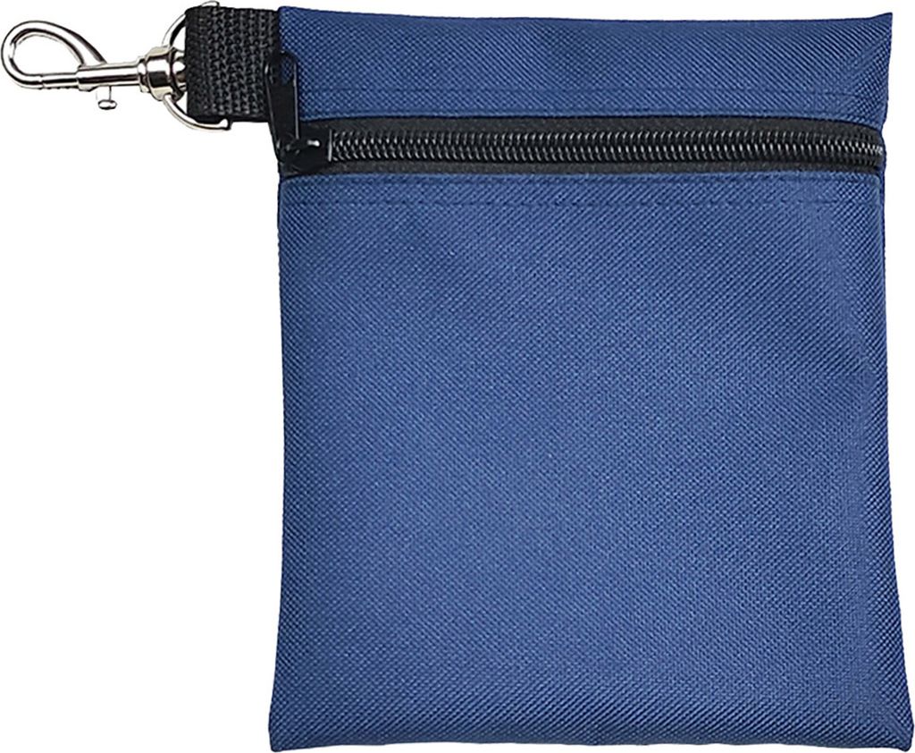 Golfball-Tragetasche mit Karabinerverschluss, tragbarer Golf-Tee-Halter, Golfball-Hüfttasche mit Reißverschluss zur Aufnahme von 7 Standard-Golfb...