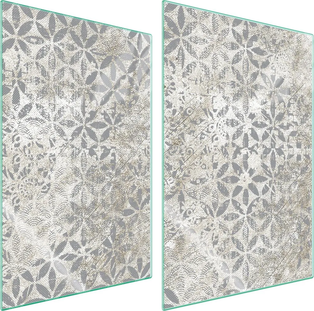 TMK Copri Fornelli In Vetroceramica 2 Pezzi 30x52 Cm – Paraschizzi E Tagliere
