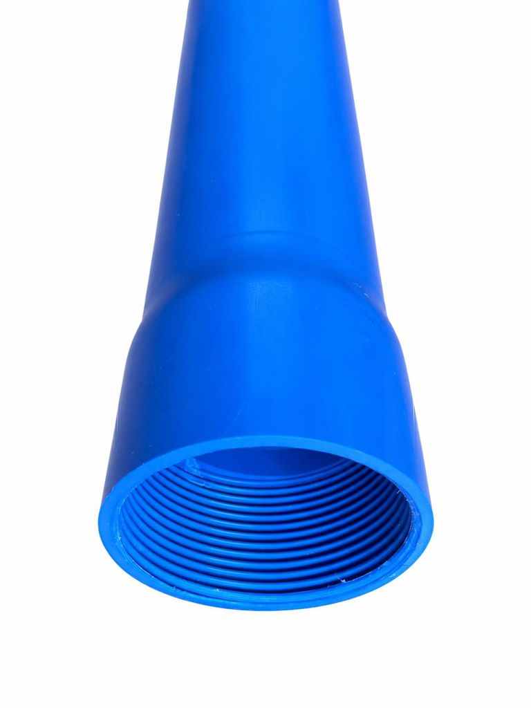 PVC Vollwandrohr Aufsatzrohr Brunnenrohr 1 1/4", 1m, Produktbild 