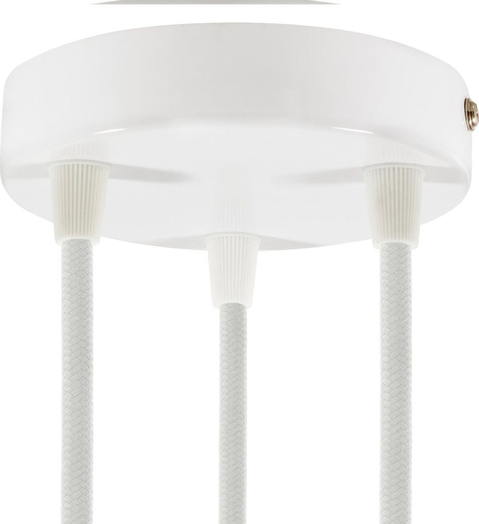 Creative Cables Krm573fvb Metall Zylindrische Lampen Deckenrosen-satz Durchsichtig Durchsichtig One Size