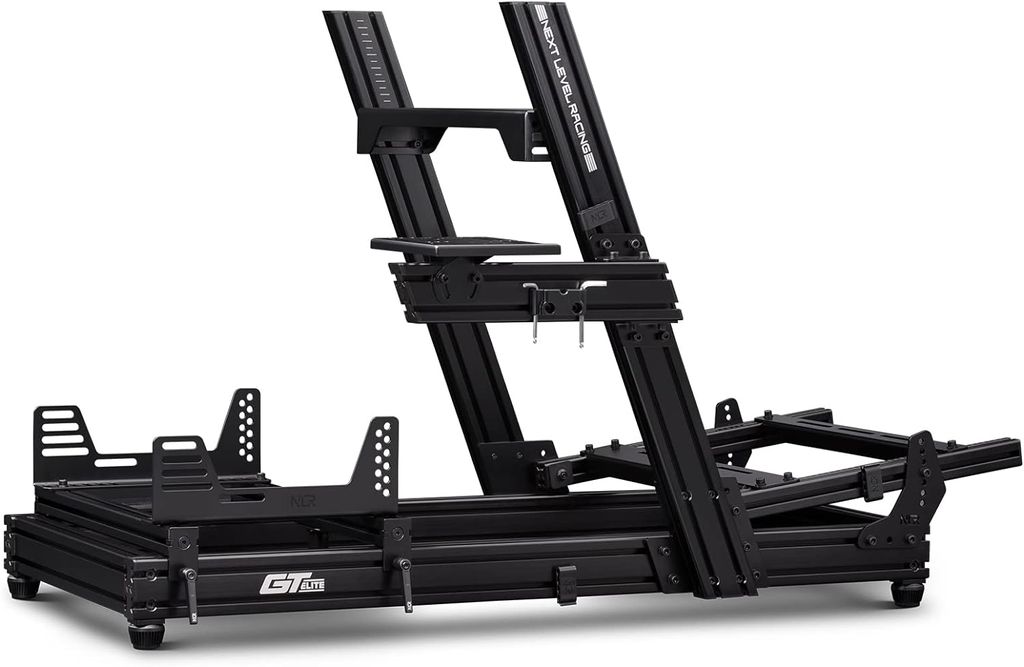 Next Level Racing Gtelite Aluminium Simulator Cockpit-wheel Plate Edition Unterstützung Grau Grau One Size