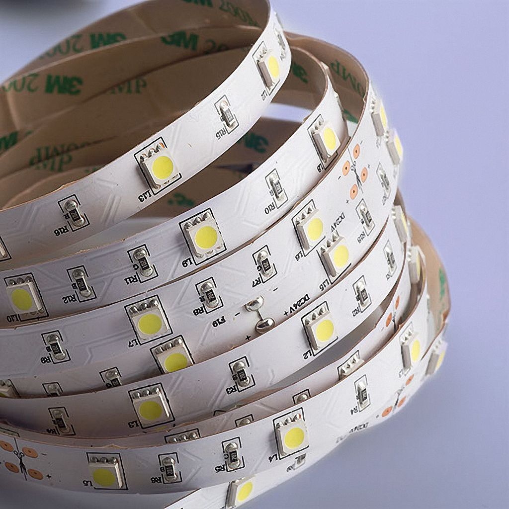 LED Strip 5050 Kaltweiß (6000k) 36W 500CM 24V IP20