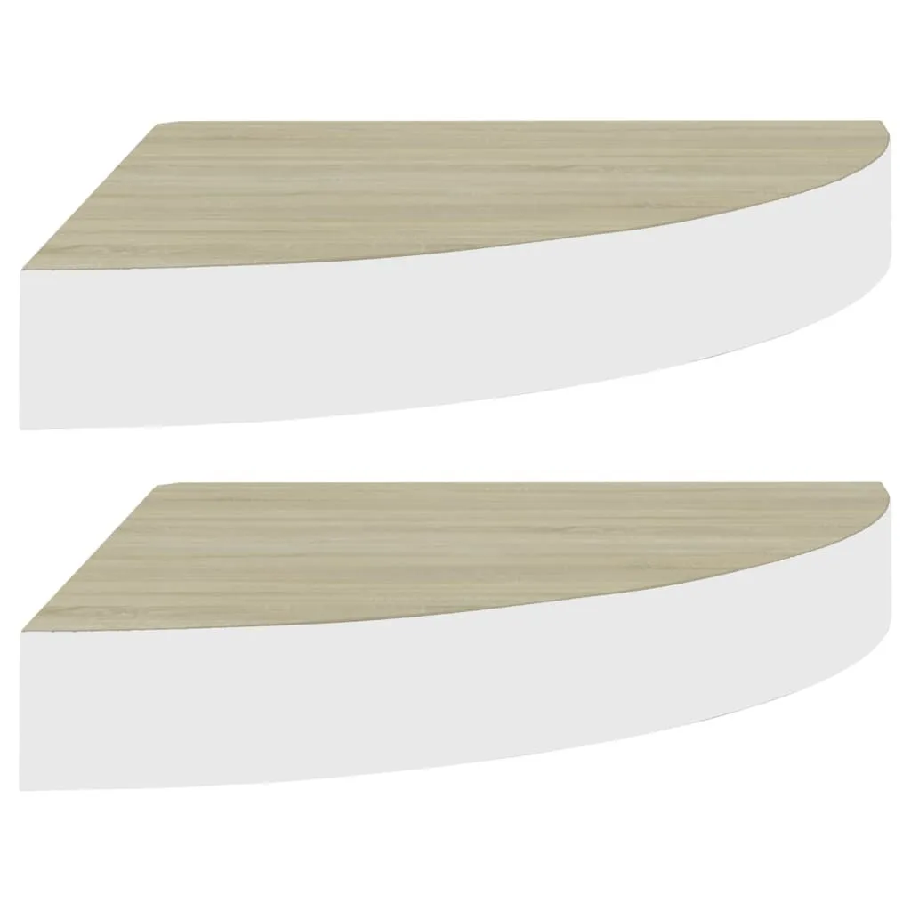 2 Mensole Galleggianti Piccole Da Parete In Lega Di Alluminio - 20x12,5x3,2 Cm - Oro - Per Bagno, Camera, Collezione E Libri - 4