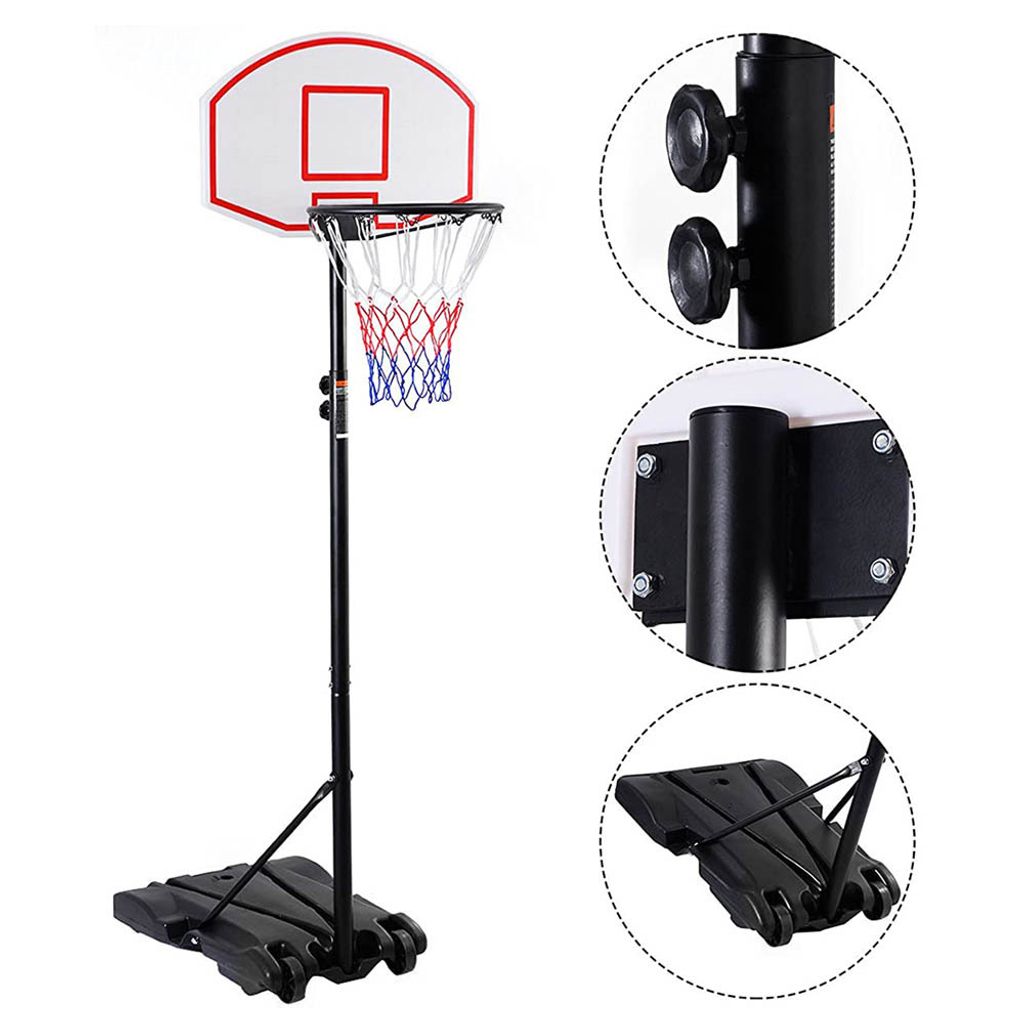 Mobilní basketbalový koš s nastavitelnou výškou Obrázek produktu 
