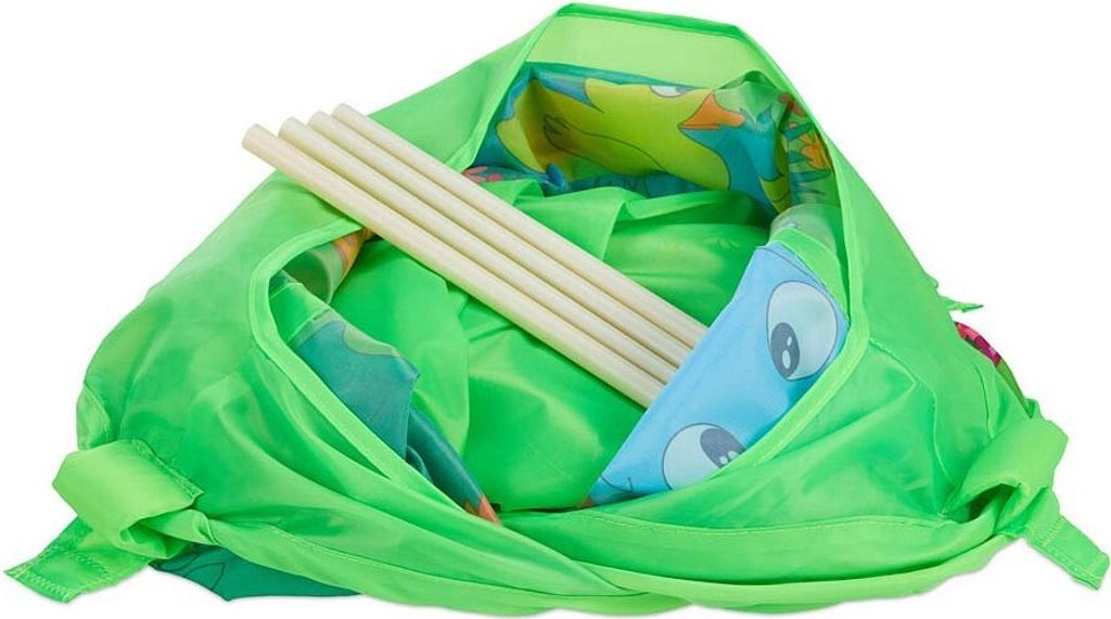 relaxdays Jungle Ball Pool zielony 80,0 x 80,0 x 29,0 cm Zdjęcie produktu 5