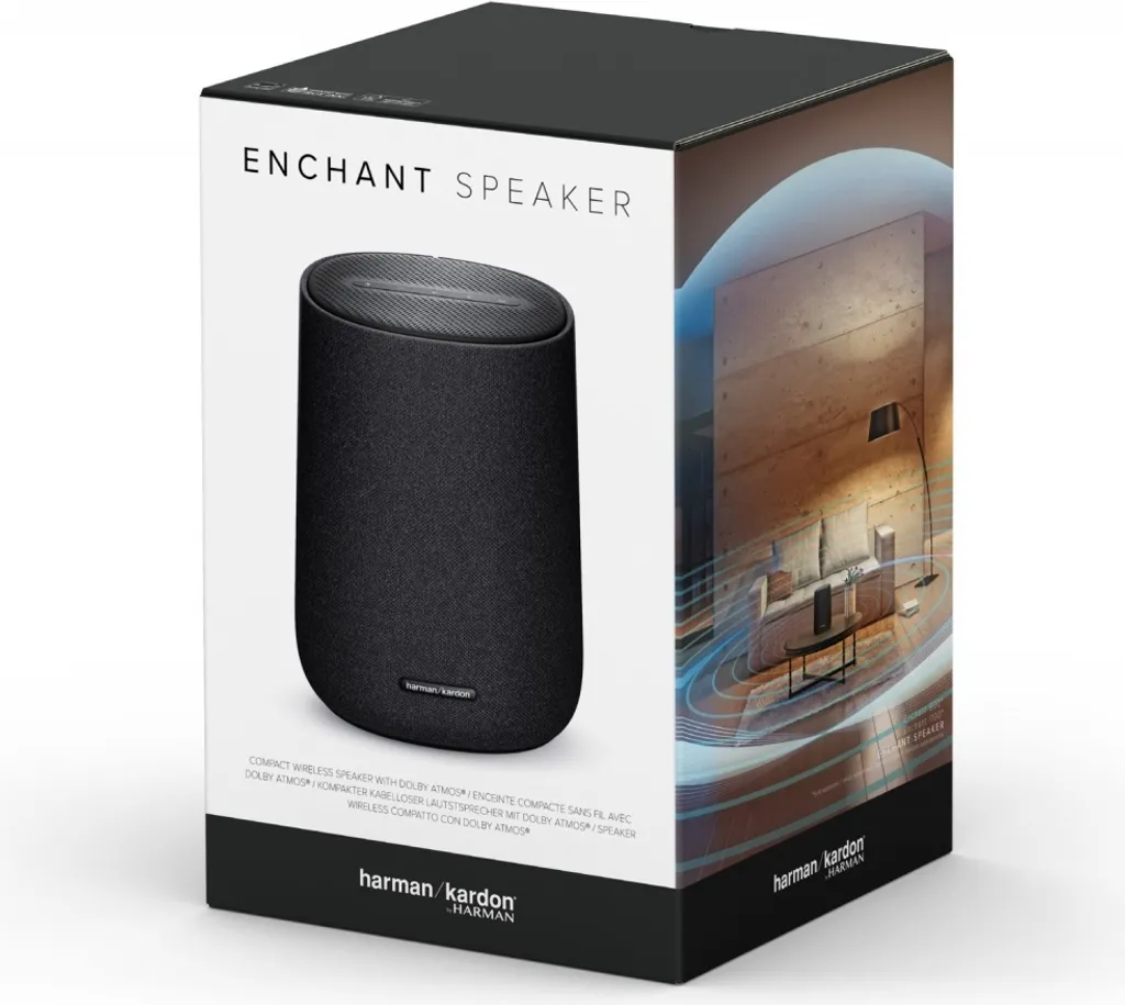 Enceinte connectée de streaming Harman Kardon Enchant Bluetooth Noir - 4
