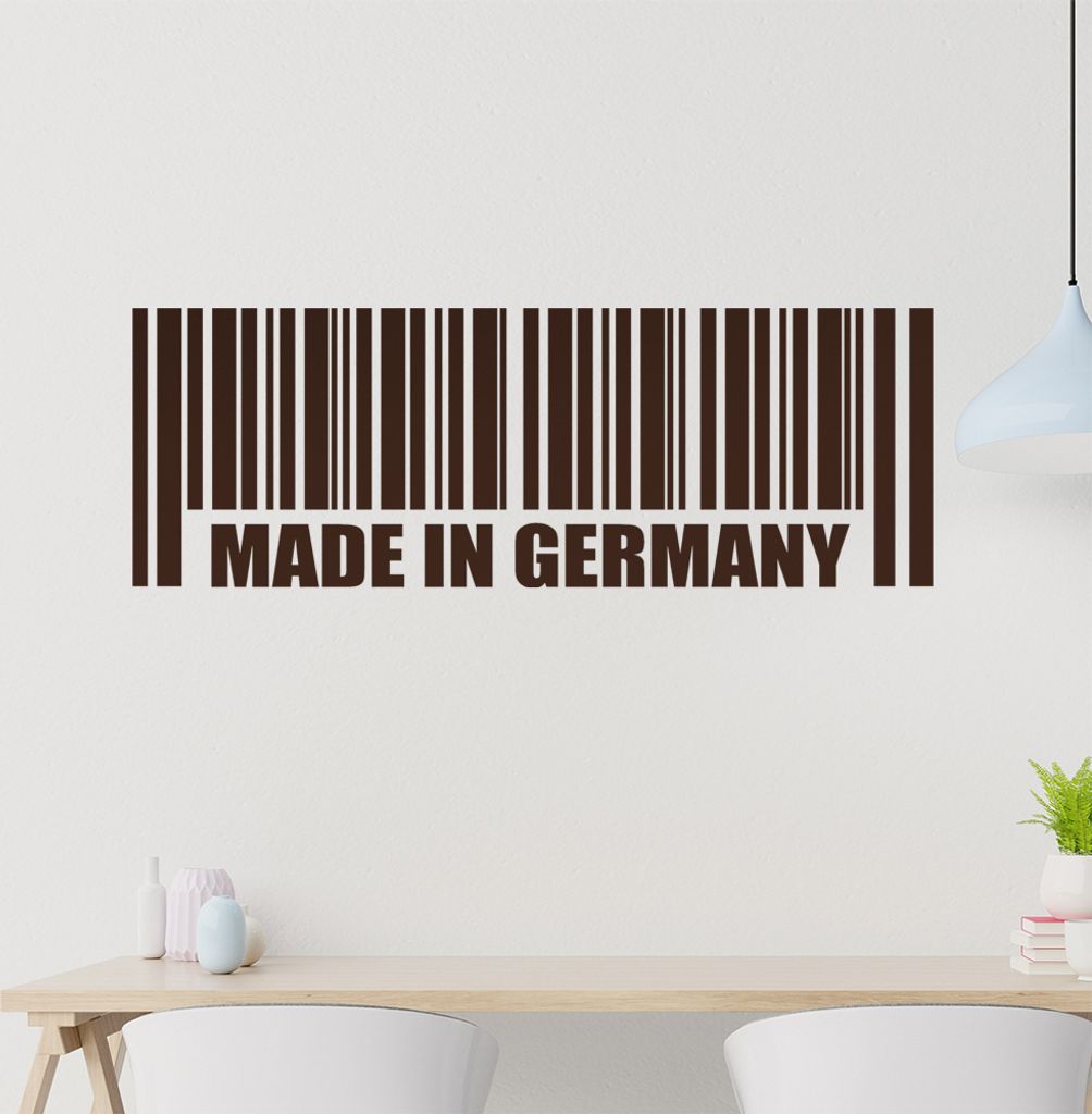 Germany Wandtattoo in 6 Größen - Wandaufkleber Wall Sticker - Dekoration, Küche, Wohnzimmer, Schlafzimmer, Badezimmer