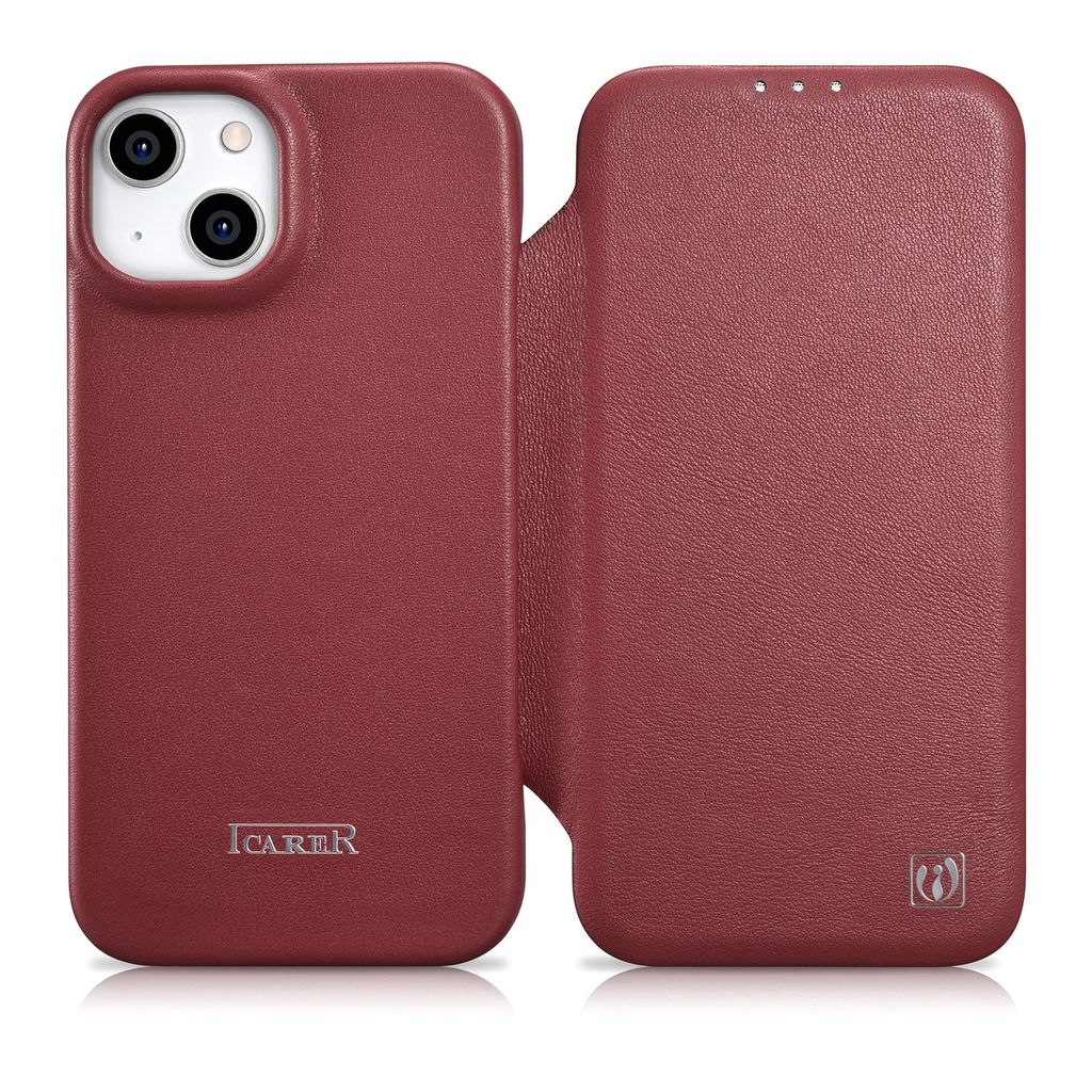 iCarer CE Premium Leather Folio Case iPhone
