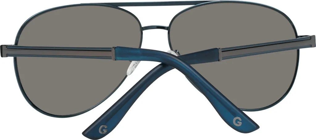 Guess GF0173 90X 61 Occhiali Sole Uomo Metallo Blu Specchiato - 4