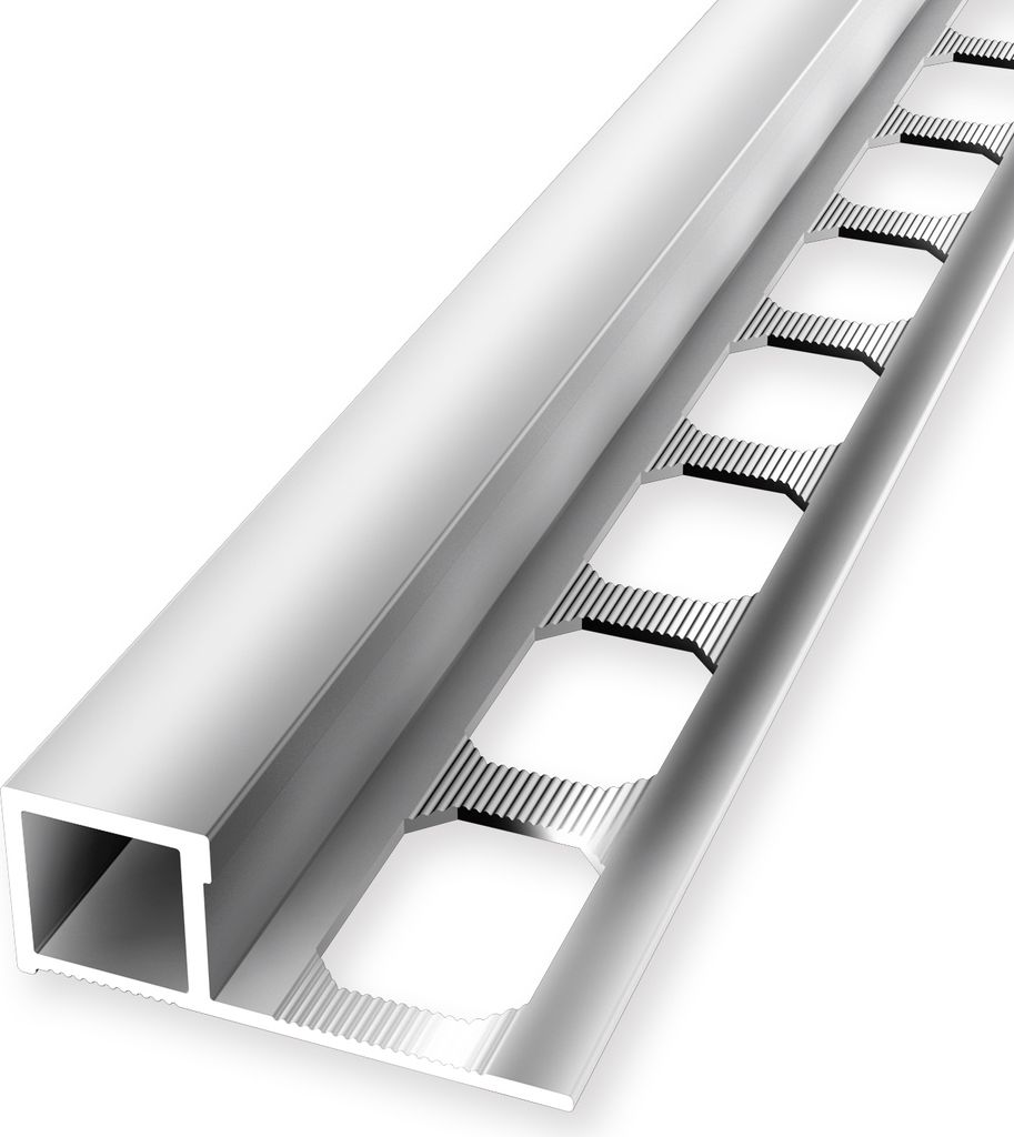 Randleistenprofil 12.5 x 35 x 2500 mm Quadratprofil Produktbild 