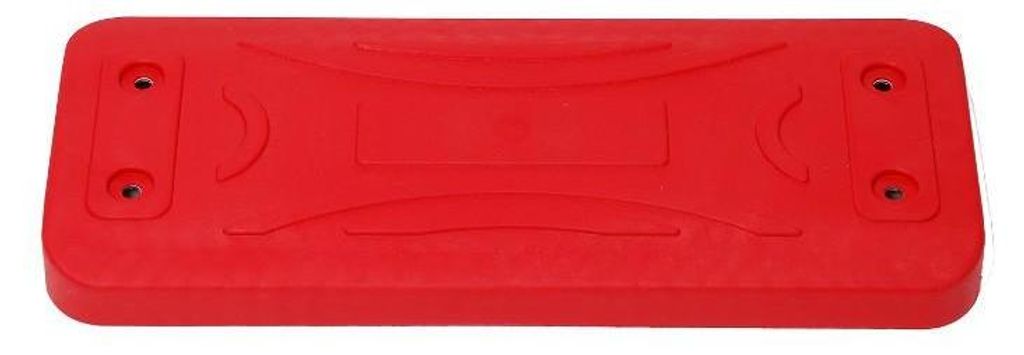 Flachsitz für Kinderschaukel - Rot - Mit Aluminiumeinsatz - Wetterfes