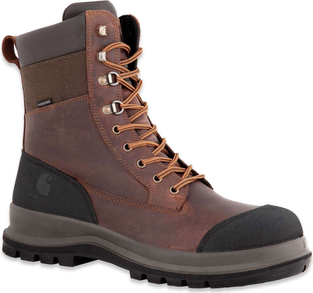 CARHARTT Detroit 8 Wp High Taupe Brown Schuhe T.46